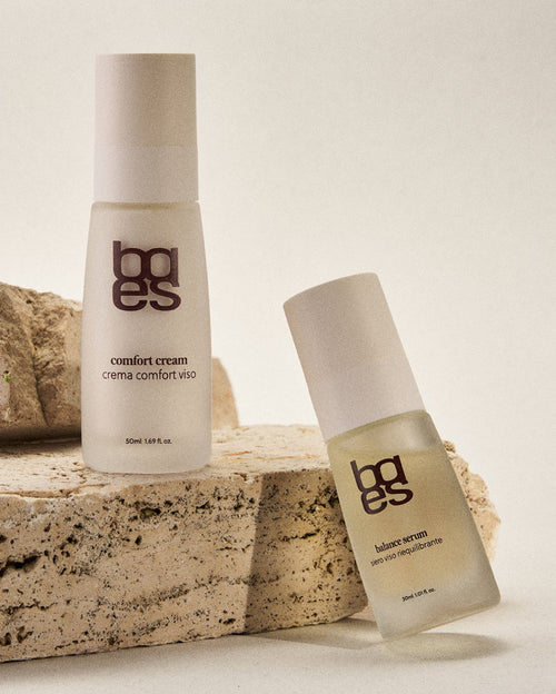 The Comfort Cream e The Balance Serum baes, la routine viso essenziale